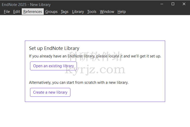 文献软件Endnote2025英文特别版+安装教程插图